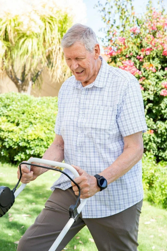 Guardian PA MediWatch 4G Personal Alarm With Fall Detection MediWatch-Round - 4MOBILITY WA - Mandurah