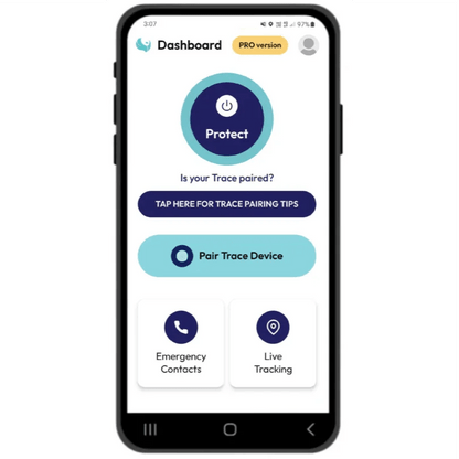 Guardian PA Trace Bluetooth Personal Alarm TRACE-ALARM - 4MOBILITY WA - Mandurah