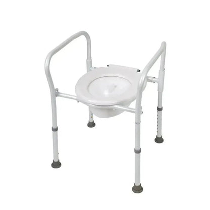 Homecraft Homecraft Aluminium Folding Over Toilet Aid without Bucket and Lid NOV-8560-A - 4MOBILITY WA - Mandurah