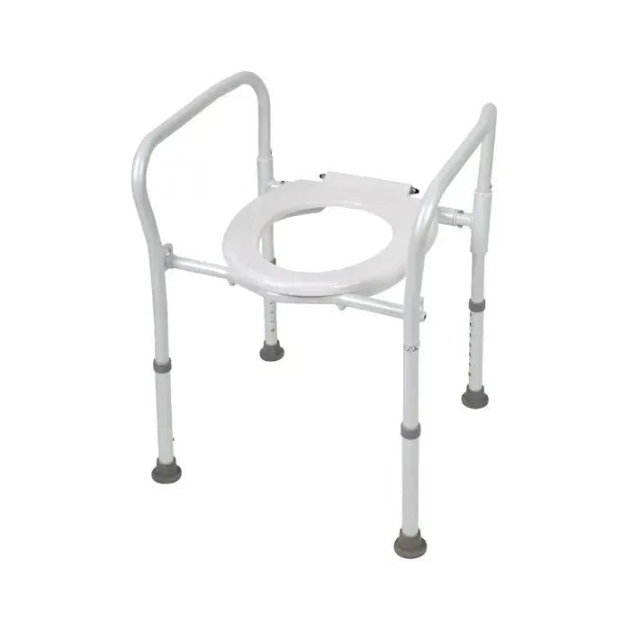 Homecraft Homecraft Aluminium Folding Over Toilet Aid without Bucket and Lid NOV-8560-A - 4MOBILITY WA - Mandurah