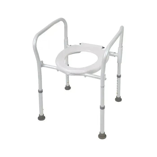 Homecraft Homecraft Aluminium Folding Over Toilet Aid without Bucket and Lid NOV-8560-A - 4MOBILITY WA - Mandurah
