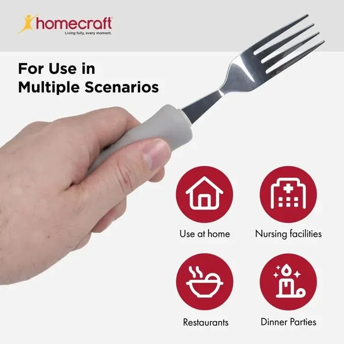 Homecraft Homecraft Lightweight Foam Handled Cutlery PAT-AA5551 - 4MOBILITY WA - Mandurah