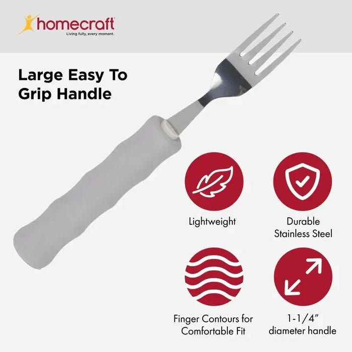 Homecraft Homecraft Lightweight Foam Handled Cutlery PAT-AA5551 - 4MOBILITY WA - Mandurah