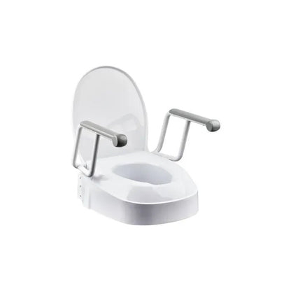 Homecraft Homecraft Raised Toilet Seat with Armrests PAT-091558873 - 4MOBILITY WA - Mandurah