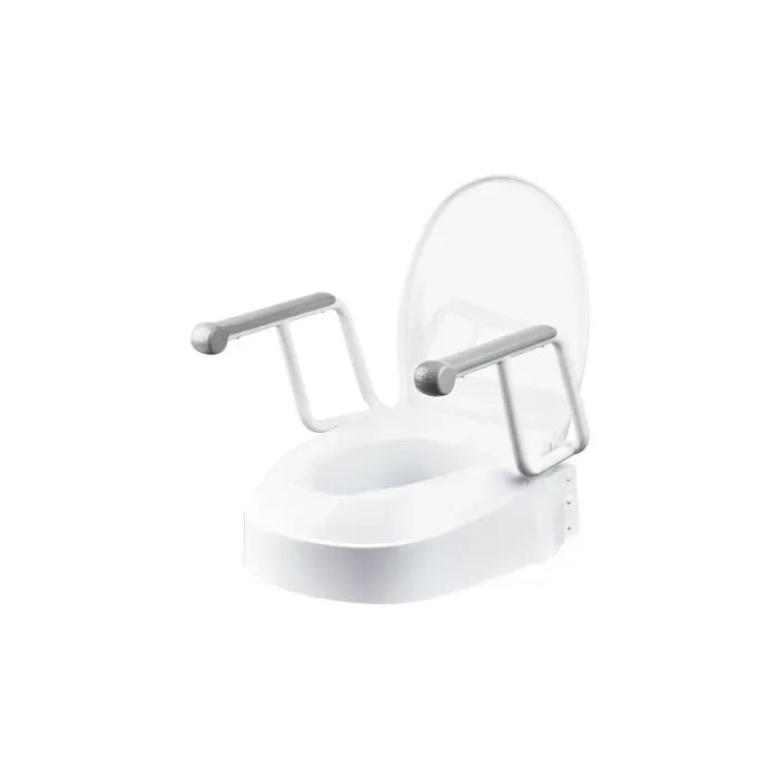 Homecraft Homecraft Raised Toilet Seat with Armrests PAT-091558873 - 4MOBILITY WA - Mandurah