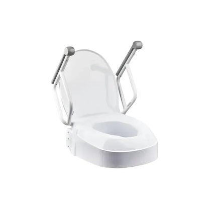 Homecraft Homecraft Raised Toilet Seat with Armrests PAT-091558873 - 4MOBILITY WA - Mandurah