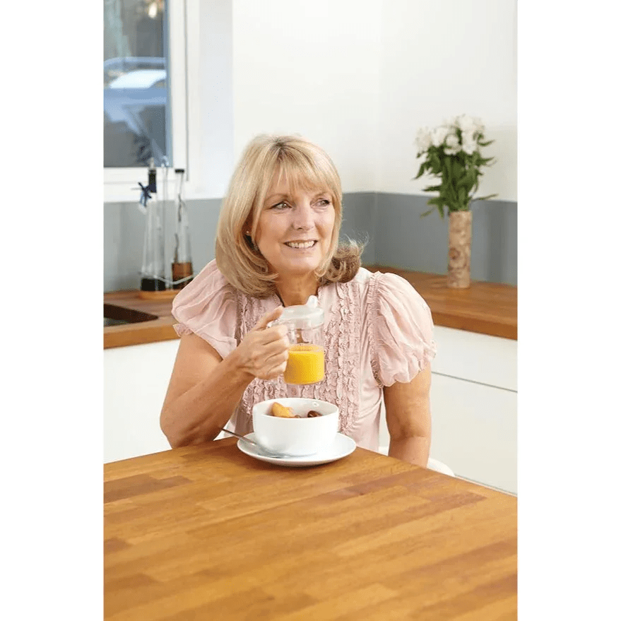 Homecraft Homecraft Shatterproof Mug with Spout and Recessed Lids - 400ml PAT-AA5700 - 4MOBILITY WA - Mandurah