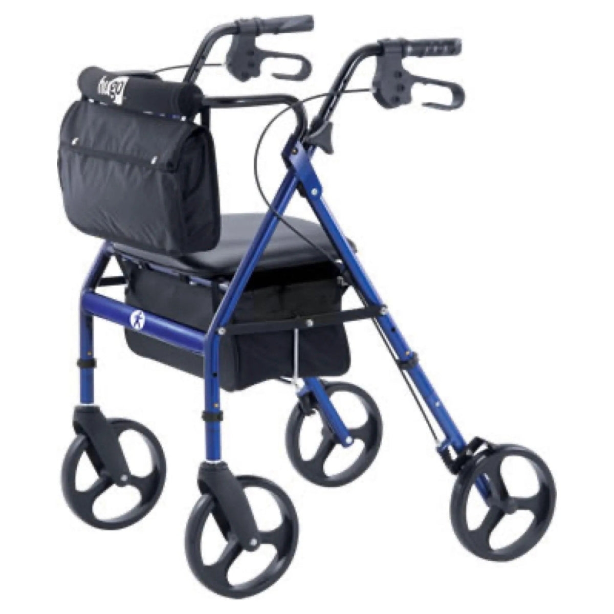 HUGO - Go Anywhere Hugo Elite Rolling Walker with Seat HMR700959 - 4MOBILITY WA - Mandurah