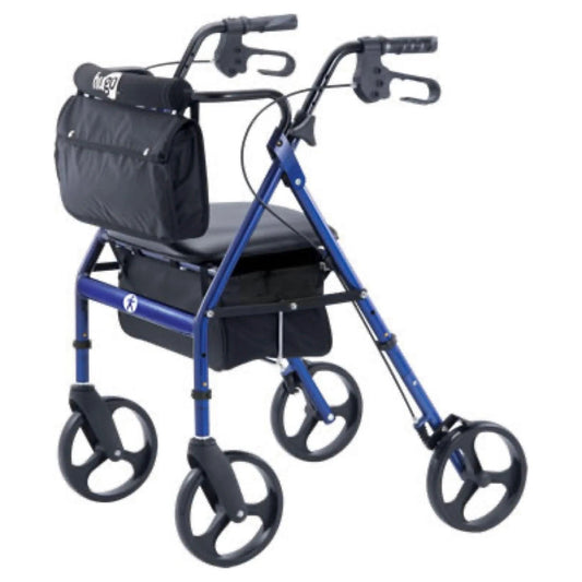 HUGO - Go Anywhere Hugo Elite Rolling Walker with Seat HMR700959 - 4MOBILITY WA - Mandurah