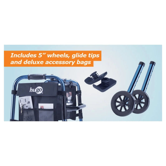 HUGO - Go Anywhere Hugo Folding Walker HMR770260 - 4MOBILITY WA - Mandurah