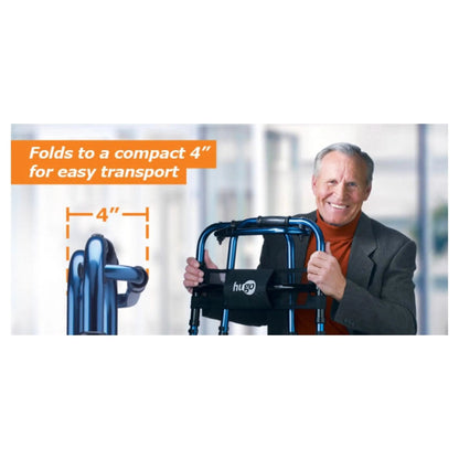 HUGO - Go Anywhere Hugo Folding Walker HMR770260 - 4MOBILITY WA - Mandurah