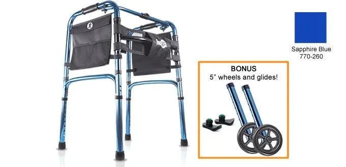 HUGO - Go Anywhere Hugo Folding Walker HMR770260 - 4MOBILITY WA - Mandurah