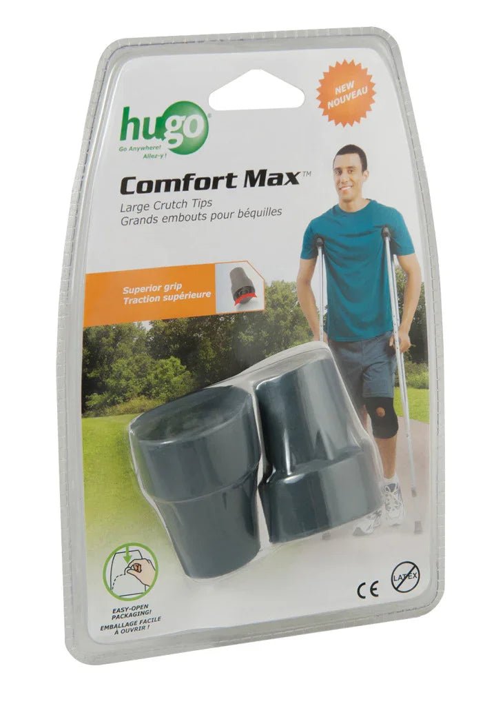 HUGO - Go Anywhere Hugo Large Crutch Tips - Comfort Max HMR727-172 - 4MOBILITY WA - Mandurah