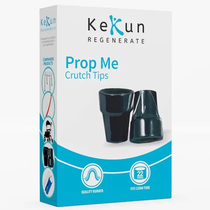 KEKUN REGENERATE Crutch Tips - Rubber - 22mm HMR727172 - 4MOBILITY WA - Mandurah
