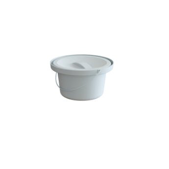 King King Commode Chair with Backrest and Armrest KING-BC-01KN - 4MOBILITY WA - Mandurah