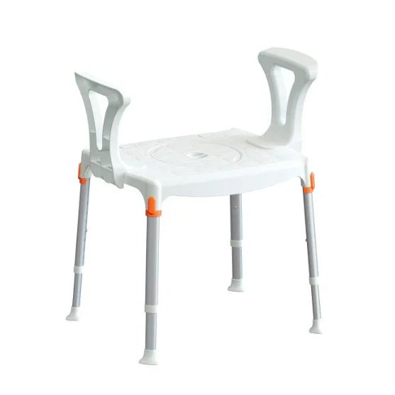King King Shower Commode / Over Toilet with Armrests KING-CMDA-01KN - 4MOBILITY WA - Mandurah