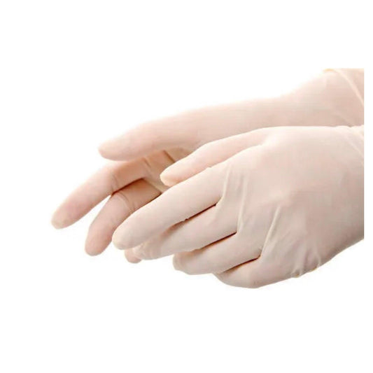 Latex Examination POWDER FREE Disposable Gloves - Carton - GLOVES-LT-PF-S - 4MOBILITY WA