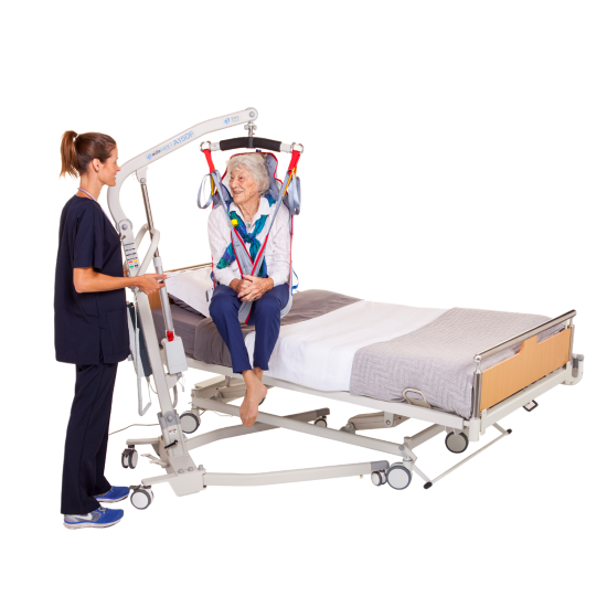 Aidacare Aspire A150F Folding Patient Lifter/Hoist - 4MOBILITY WA