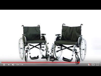 Aspire Evoke 2 HD (Heavy Duty) Wheelchair - Self Propelled