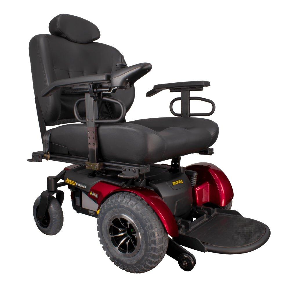 Pride Jazzy 1450 - Front Wheel Drive - Power Wheelchair - PWS654269 - 4MOBILITY WA