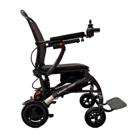 PRIDE MOBILITY Pride iGo Litestream Folding Carbon Fibre Electric Wheelchair PWS654185 - 4MOBILITY WA - Mandurah