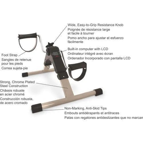 PROACTIVE Deluxe Pedal Exerciser with Digital Display HMR740744 - 4MOBILITY WA - Mandurah
