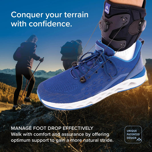 Saebo SaeboStep Foot Drop Brace SBO-S3-KT-12-SD-N-1 - 4MOBILITY WA - Mandurah