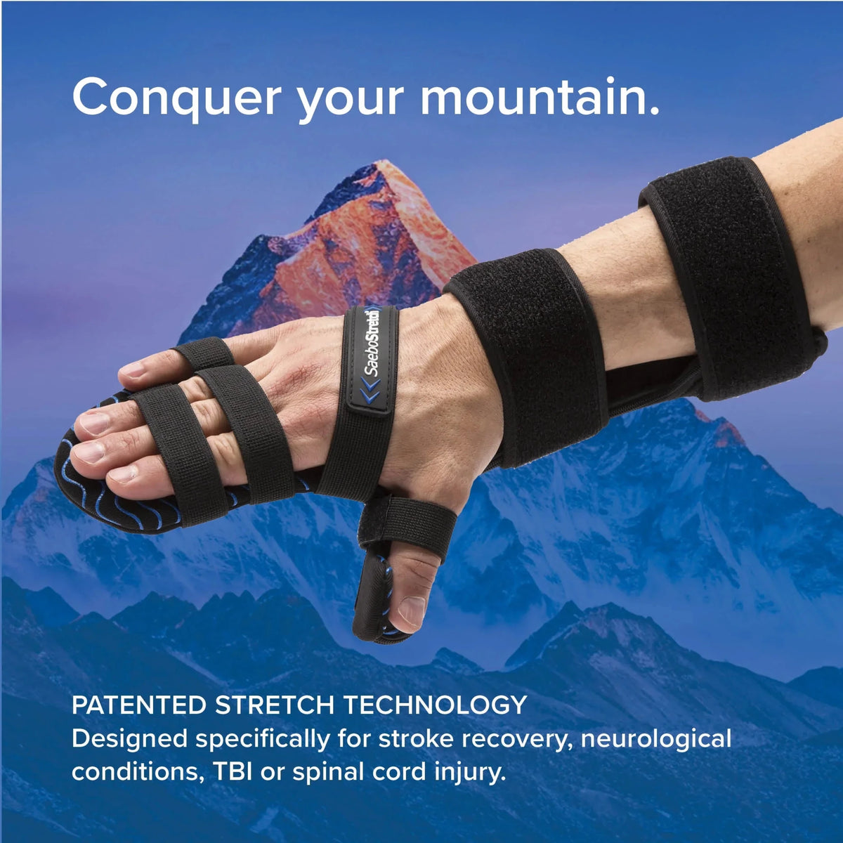Saebo SaeboStretch Dynamic Resting Hand Splint SBO-S1SS10SML1 - 4MOBILITY WA - Mandurah