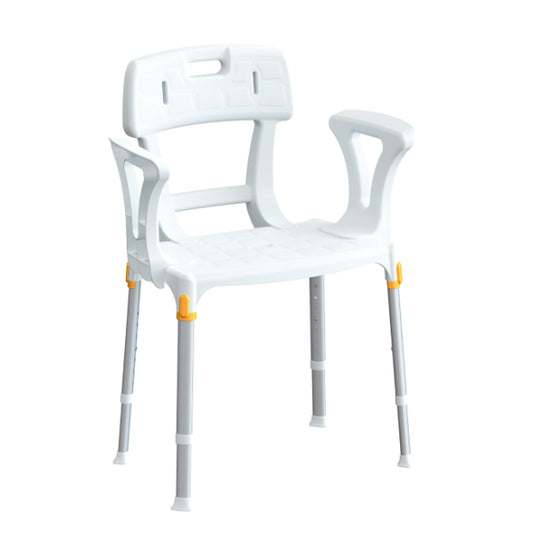 King Shower Seat with Back & Armrests