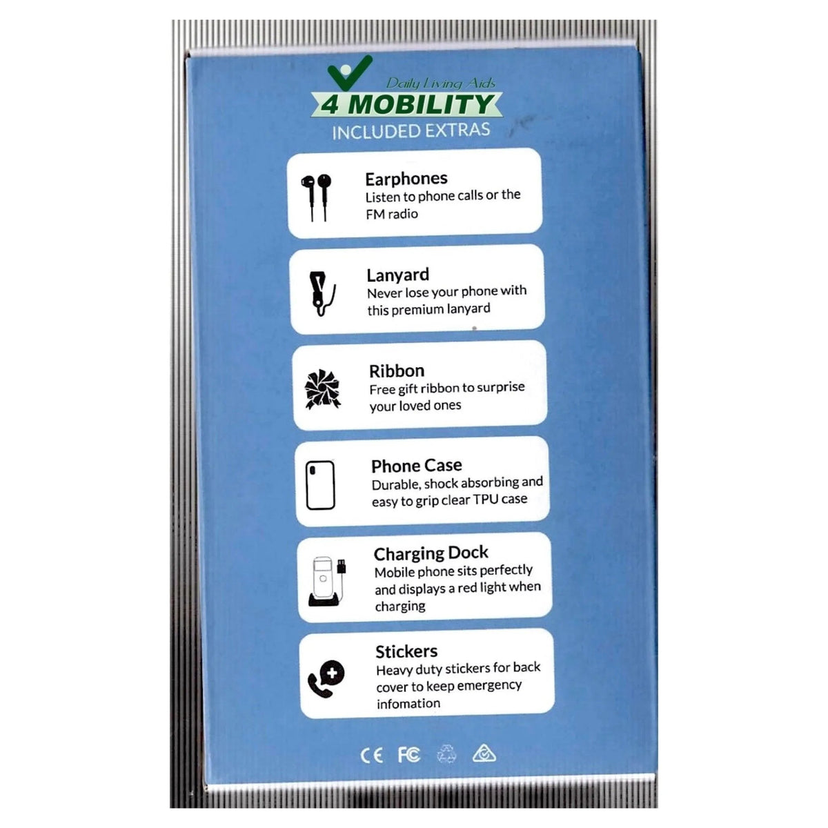 Simply Big Simply BIG Button Seniors 4G Mobile Phone SB-B1000V2BL - 4MOBILITY WA - Mandurah