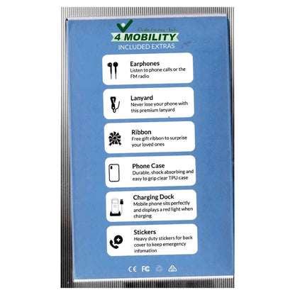 Simply Big Simply BIG Button Seniors 4G Mobile Phone SB-B1000V2BL - 4MOBILITY WA - Mandurah