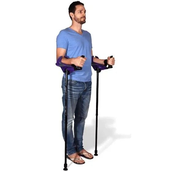 SmartCrutches Ergonomical SmartCrutch SMCT-BK-L - 4MOBILITY WA - Mandurah