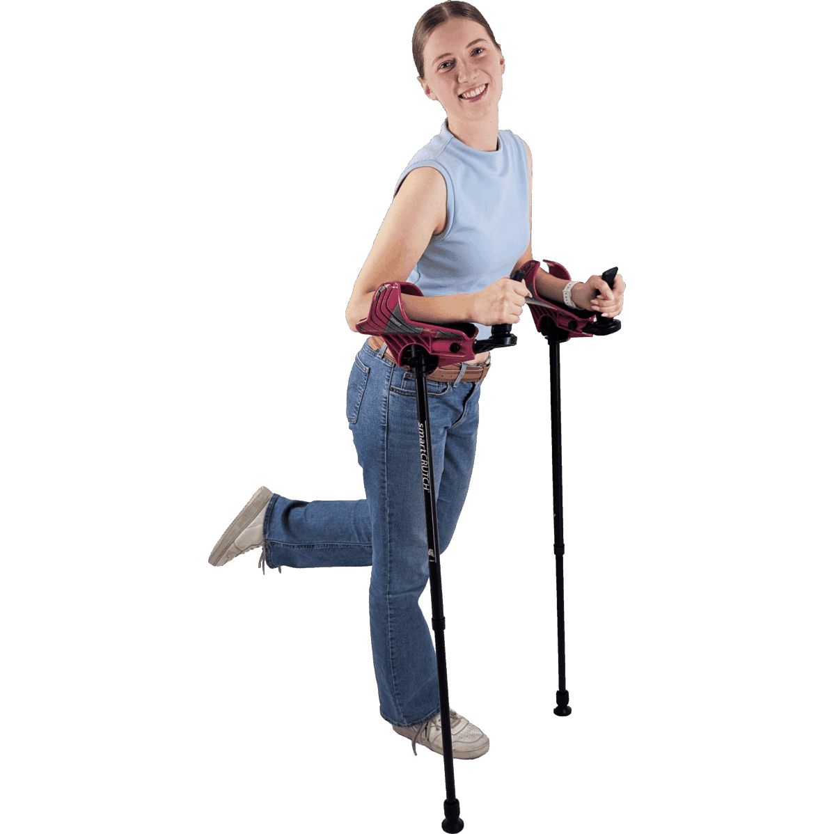 SmartCrutches Ergonomical SmartCrutch SMCT-BK-L - 4MOBILITY WA - Mandurah