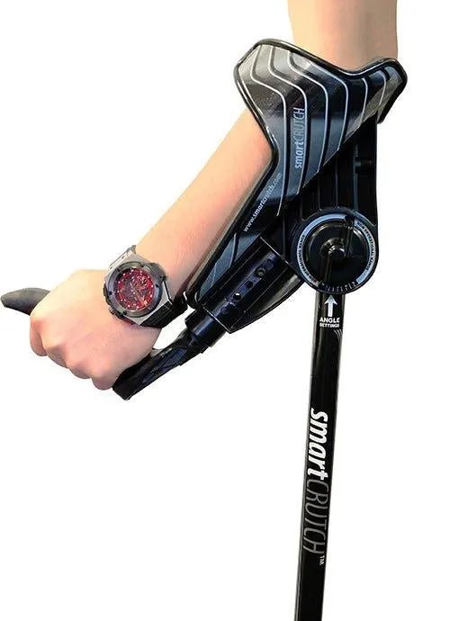 SmartCrutches Ergonomical SmartCrutch SMCT-BK-L - 4MOBILITY WA - Mandurah
