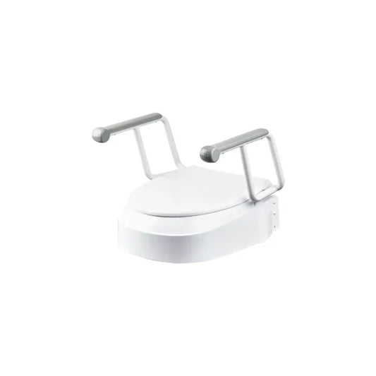 Homecraft Raised Toilet Seat with Armrests