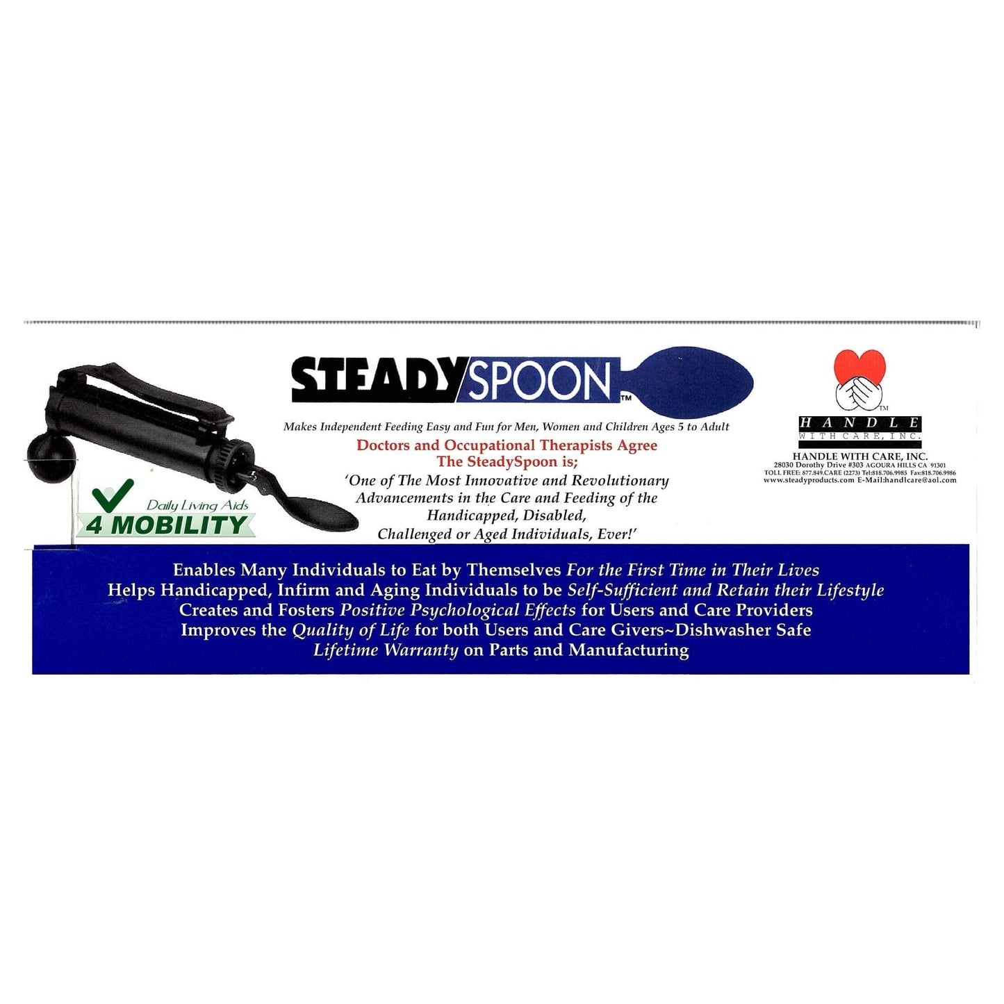 Steady Spoon - PAT-1100 - 4MOBILITY WA