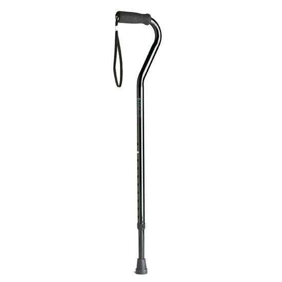 Swan Neck Walking Stick with Strap - WAS743700 - 4MOBILITY WA