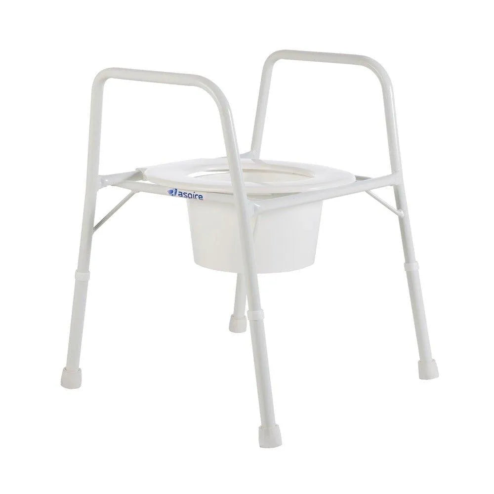 Aspire wide over toilet aid with sturdy frame for enhanced support and convenience