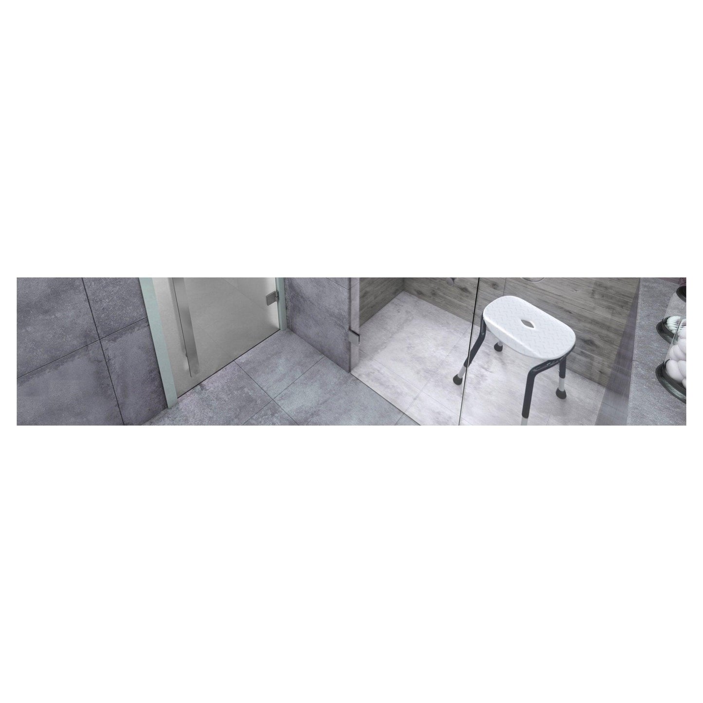 Trustcare Let's Shower - White (Shower Stool) - HMRLSH201 - 4MOBILITY WA