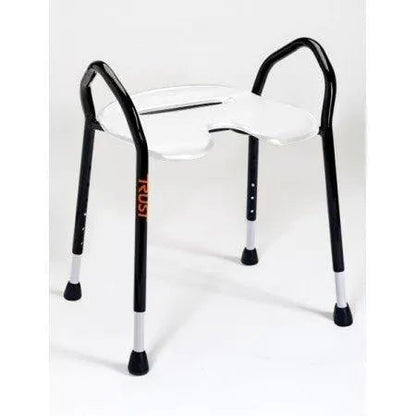 TRUSTCARE Trustcare Let's Enjoy White (Shower Stool with Handles) HMRLEN201 - 4MOBILITY WA - Mandurah
