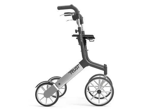TRUSTCARE Trustcare Let’s Go Out Rollator (With Backrest & Bag) HMR0120 - 4MOBILITY WA - Mandurah