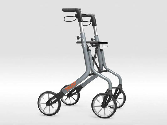 TRUSTCARE Trustcare Let’s Move Outdoor Rollator (With Backrest & Bag) HMRLM202 - 4MOBILITY WA - Mandurah