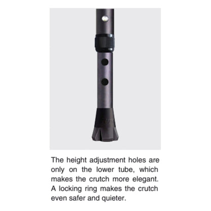 TRUSTCARE Trustcare Let's Twist Again Crutches Pair HMR0115 - 4MOBILITY WA - Mandurah