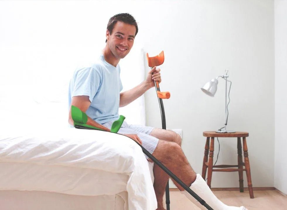 TRUSTCARE Trustcare Let's Twist Again Crutches Pair HMR0115 - 4MOBILITY WA - Mandurah